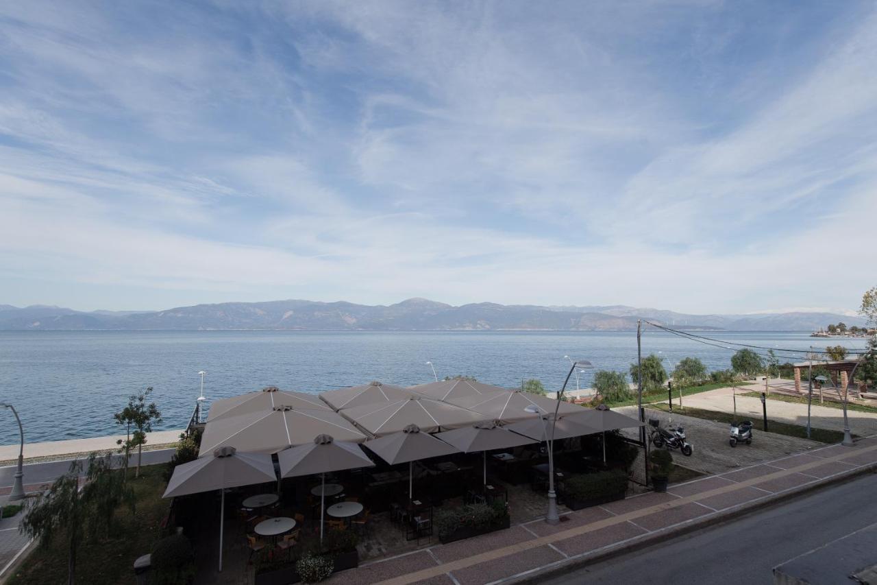 Nelion 01 - A Dream Apartment With Amazing View Aigio Exterior photo